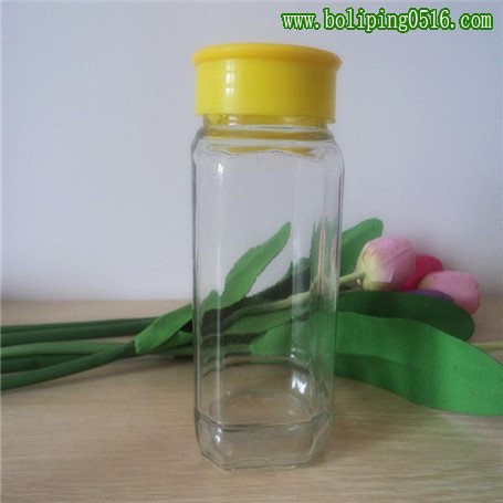 780ml方形玻璃蜂蜜罐 大容量玻璃罐 储存罐