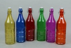 玻璃制品的彩饰玻璃瓶生产厂家