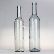 透明红酒瓶750ml